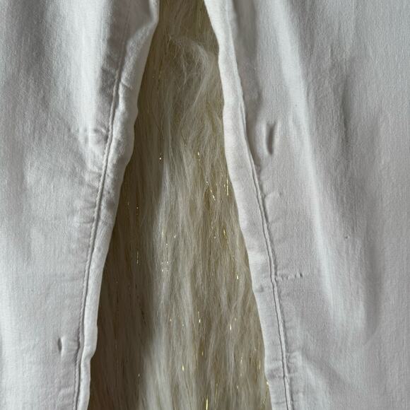 AG Adriano Goldshmied The Legging Ankle Super Skinny White Jeans Stretch 30 - Picture 10 of 10